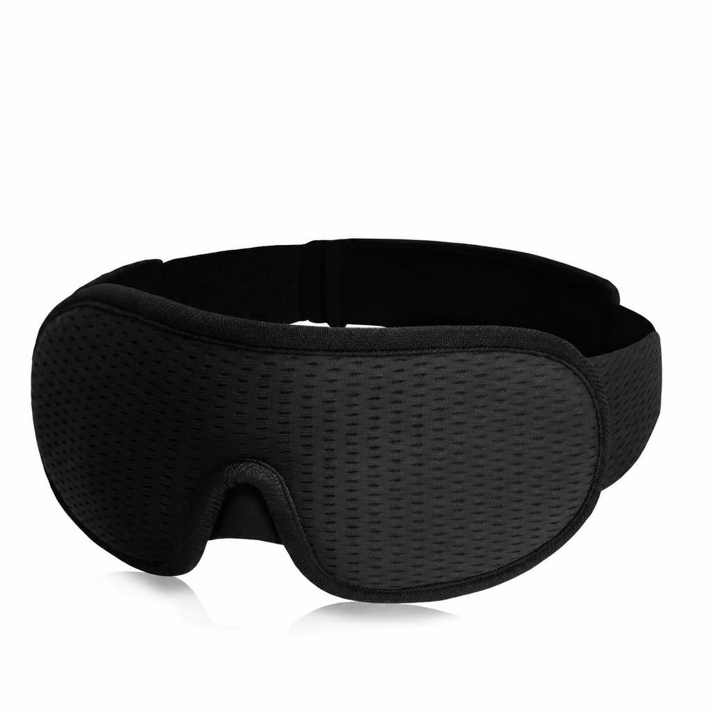 Antifaz para Dormir 3D Acolchado – Bloquea la Luz, Sin Presión en los Ojos